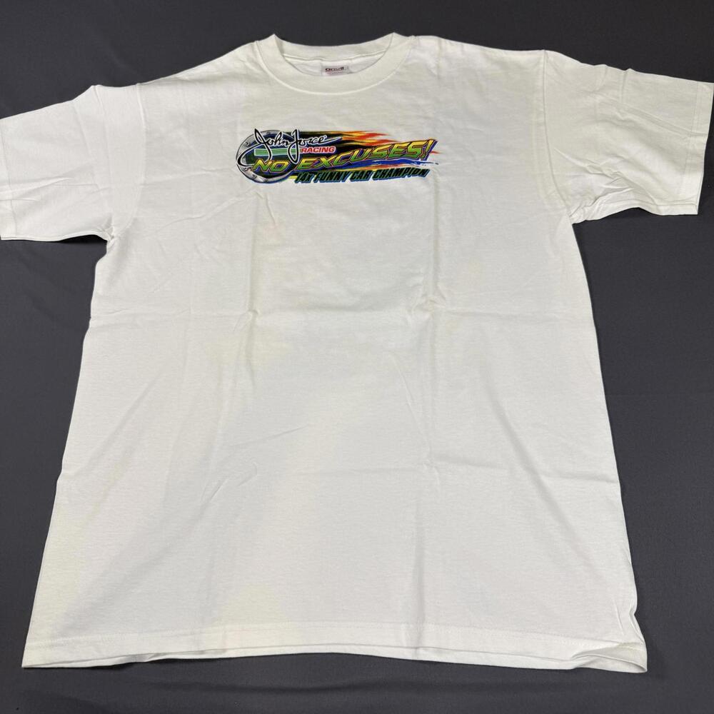 No Excuse 14x Champion NHRA Racing John Force Funny Car Men's L